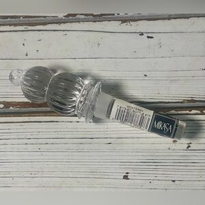 New FAST SHIP Original Mikasa Monterey‎ Crystal Wine Bottle Stopper Authentic